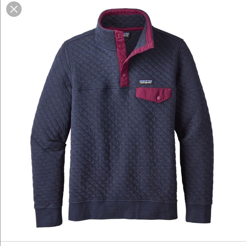 NWT patagonia cotton quilted pullover
